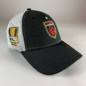 Phoenix Rising Gray White New Era 9Forty USL Champions Snapback Trucker Hat